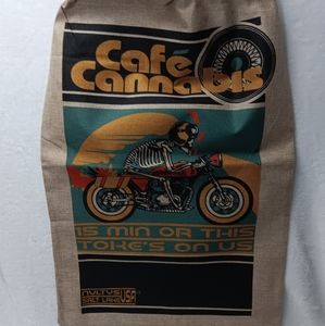 Novelty Drawing Burlap Bag